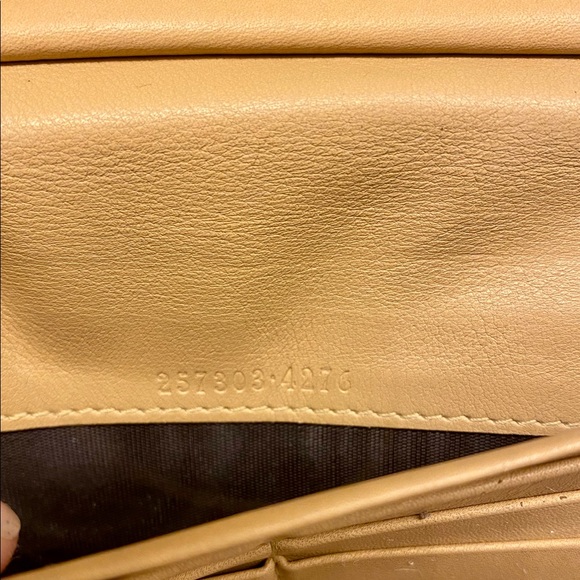 Authentic Gucci Monogram Trifold Wallet - Picture 4 of 12